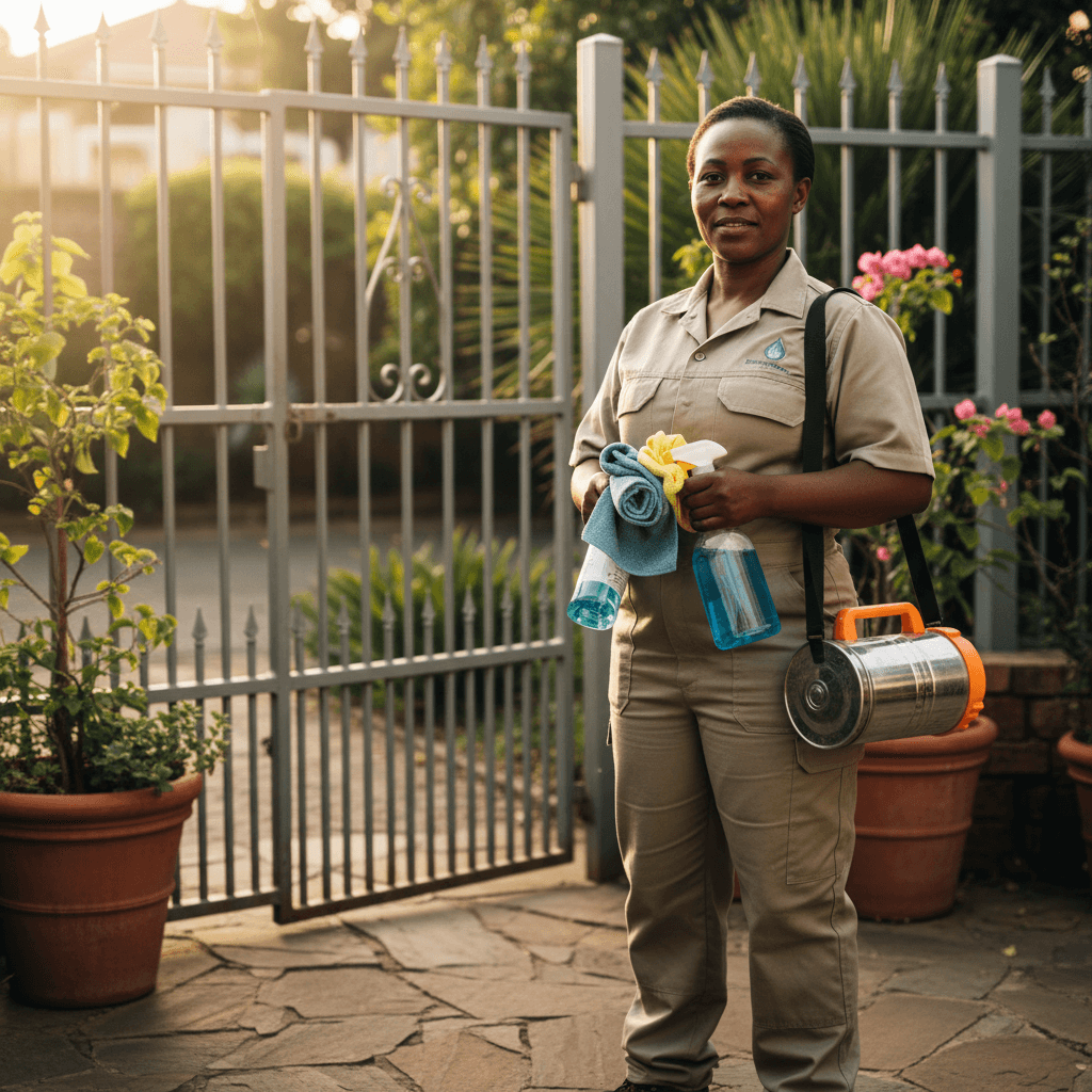 Service professional ready to work in Midrand