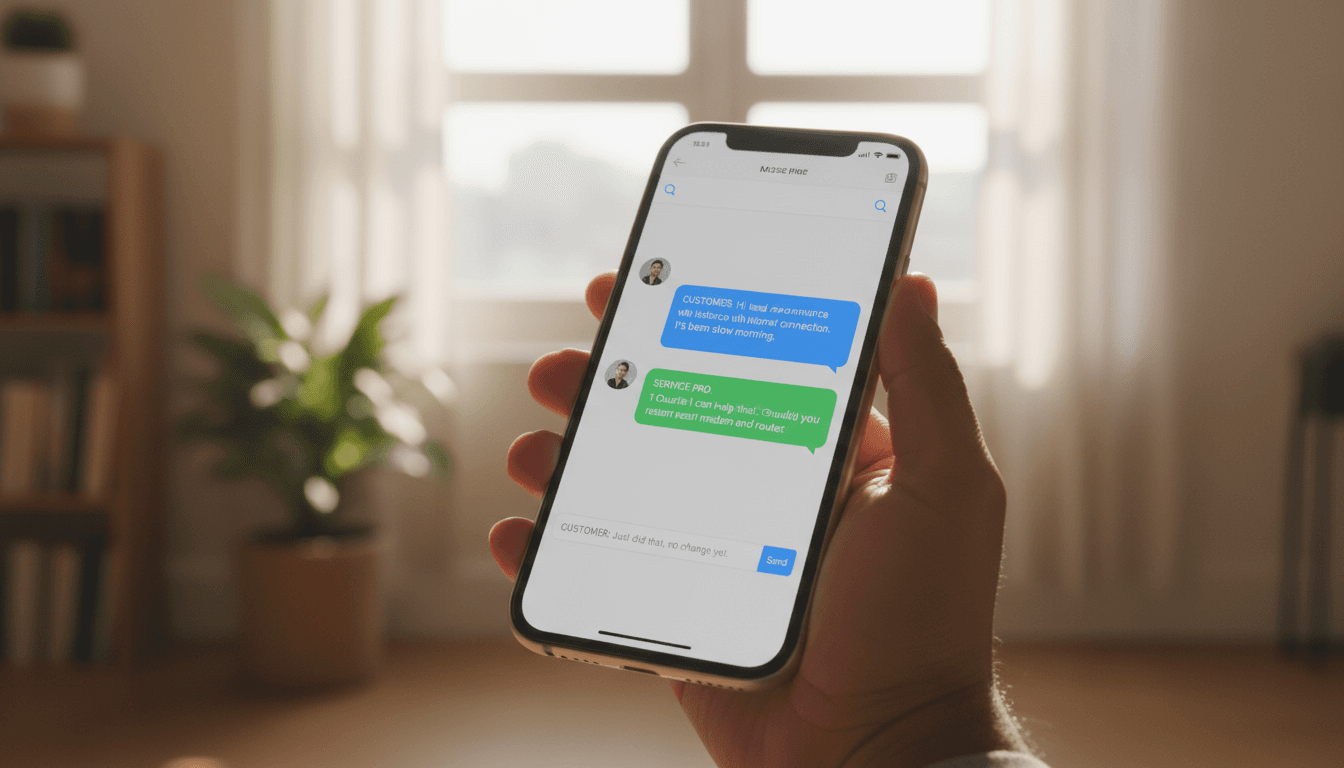 Direct messaging with Cleanconnect professionals